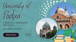 University of Padua / Padova | Complete Admission Guide | Fully Funded Scholarship #italy #study