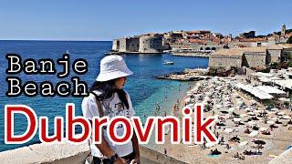 Banje Beach, Dubrovnik Croatia | September 2021