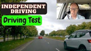 DRIVING TEST INDEPENDENT DRIVING : Driving Instructor Commentary Drive