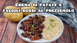 Crema di patate e fagioli rossi al prezzemolo - Il Girasole Verde