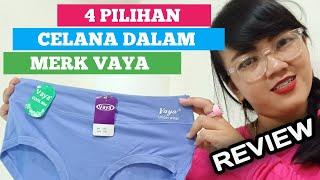 4 pilihan celana dalam wanita briefs merk vaya - underwear ukuran jumbo | menthul menthul