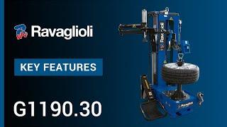 Ravaglioli Tyre Changer G1190.30 - Key Features