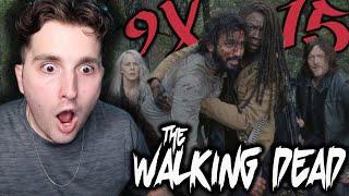 THE WALKING DEAD - 9X15 - "DREADING WHERE WE'RE HEADING!" - REACTION!