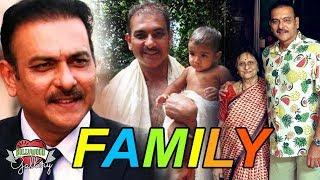 Ravi Shastri Family With Parents, Wife, & Daughter | Bollywood Gallery