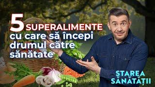 Regula de aur a alimentației. Mâncați “hrană vie”! Elogiu murăturilor. +BONUS. Starea Sănătății S4E3