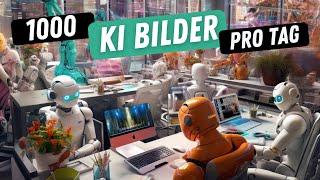 1000 KI Bilder pro Tag & krasse Funktionen | Playground AI Tutorial Deutsch