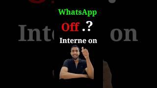 How to turn off whatsApp only but internet on #shorts#Youtub