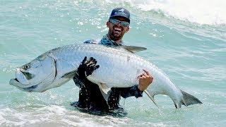 MONSTER Fish Caught from the Beach