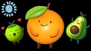 Baby Sensory | Cute Kawaii Fruit | Fun Chill Music