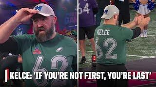 Jason Kelce gave it his all in the long snap competition  | Pro Bowl Games on ESPN