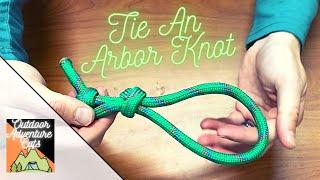 Fishing Knot: Arbor Knot