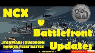 NickelCityXwing vs BattlefrontUpdates - Star Wars Squadrons Ranked Fleet Battles