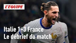 Italie 1-3 France : Le débrief de la victoire des Bleus dans ce choc en Ligue des Nations