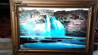 Vintage Moving Waterfall Picture
