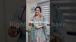 Right age to conceive /marry || Best Gynecologist in Visakhapatnam || Dr G Naga Sudha Lakshmi #tips