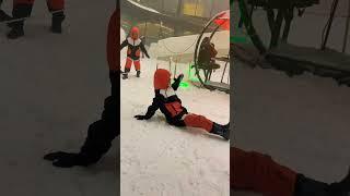 #short پارک برفی پنگوئن كيش               penguin snow park in kish