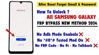 Finally️No ADB New Method All Samsung FRP Bypass | New Security Android 12 13 14 | No *#0*#