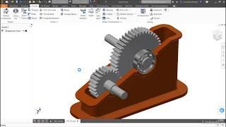 Inventor Tutorial - Generating a spur gear set