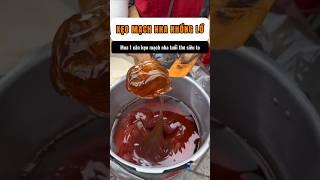 KẸO MẠCH NHA TUỔI THƠ SIÊU TO KHỔNG LỒ #food #streetfood #amthuc #tiemanvatnho