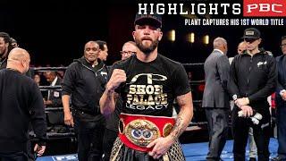 Caleb Plant wins the IBF Super Middleweight title | #PlantMcCumby