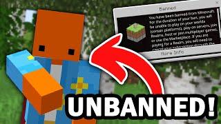 How to get UNBANNED from Minecraft Bedrock!