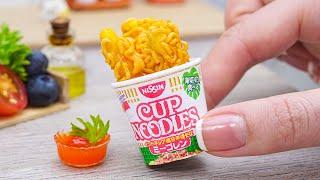 Yummy Miniature Potato Noodle Fingers Recipe | ASMR Cooking Mini Food