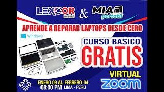 Clase#01. Aprende a Reparar Laptops desde Cero (Curso Básico) Conociendo una Laptop.