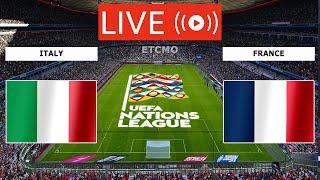 ITALY VS FRANCE LIVE STREAMING FULL MATCH | UEFA NATIONS LEAGUE LIVE TODAY MATCH