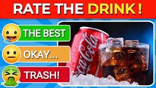 Drink Tier List -  Rate the Drinks, Juices & Sodas! 