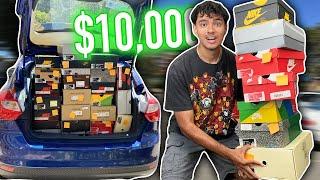 Buying 50 Pairs Of Shoes To Resell In 24 Hours | Day In The Life