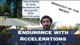 Cycling Workout | Cycling Endurance with Accelerations | Cycling Tips