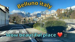 Belluno italy 4k 2022 | italy vlog 4k | 4k drive | italy walking tour