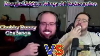 Wings vs Boogie2988 Chubby Bunny Challenge