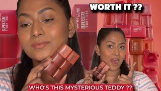 WHO’S THIS MYSTERIOUS TEDDY ??? ft. MAYBELLINE Super Stay Teddy Lip & Cheek Tints ️