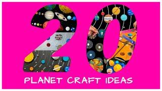 BEST 20 Craft IDEAS  with PLANETS 🪐 | Planet Craft Compilation | Top 20 planet projects for kids