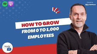 How to Build a Company from 0 to 1,000 Employees with Claudio Erba, Founder Docebo