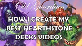 How I create my best Hearthstone decks videos (using HSReplay to find the best decks)