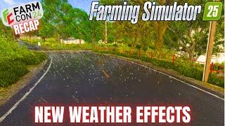 NEW WEATHER EFFECTS! - Farming Simulator 25