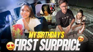 Girlfriend Ne Diya Birthday Ka First Surprise  || Sunny Bhavsar