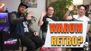 Warum sind Retro Spiele so geil? Was stört uns an aktuellen Spielen? Im Talk mit @retrogamingcrew