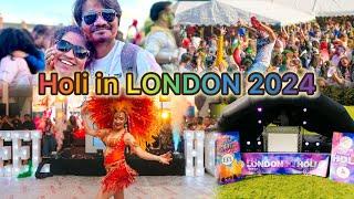 Holi Celebration in LONDON 2024 | EEL LONDON KI HOLI