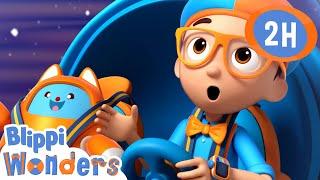 Planets | Blippi Wonders | Moonbug Kids - Play and Learn