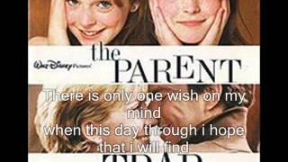ost Parent Trap-Top of the world with lyric