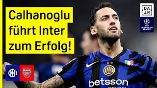 Calhanoglu vollendet Inters Effizienz: Inter Mailand - FC Arsenal | UEFA Champions League | DAZN