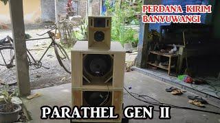 PARATHEL GEN 2 ‼️ UJICOBA MEMAKAI SPEAKER BNC PLB76 12  INCH