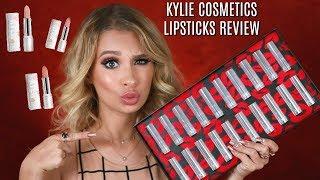 KYLIE COSMETICS NEW LIPSTICK REVIEW + LIP SWATCHES