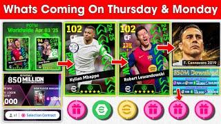 What Is Coming On Thursday & Next Monday In eFootball 2025 Mobile !! Free Coins & New Campaign 