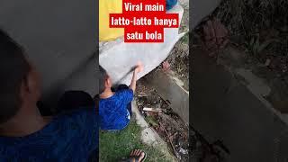 perhatikan !!! anak ini sangat lincah main latto-latto hanya dengan satu bola #viral