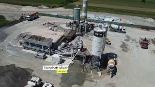 MOTOR & HIDRAULIK ( M&H ) - #9 - ELKOMIX - 60 QUICKMASTER CONCRETE BATCHING PLANT - ELKON