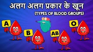 टाइप्स ऑफ़ ब्लड ग्रुप | अलग अलग प्रकार के खून | Types Of Blood Groups In Hindi |Dr.Binocs |रक्त समूह